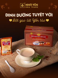 Bột Gạo Lứt Yến Sào SiSi
